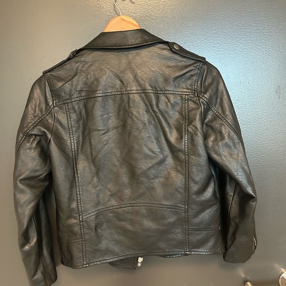 Zara Giris faux leather Moto in great condition size 9 - Picture 5 of 9